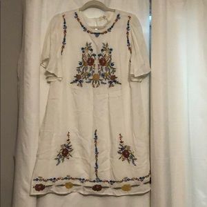 Floral printed dress